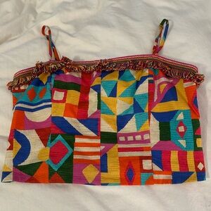 Antonio Melani geometric top size 6